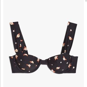 WEWOREWHAT “claudia ”swim top, NEW with tags